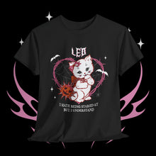 Load image into Gallery viewer, Leo Halloween Kitty Cat Unisex Short Sleeve Tee