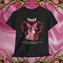 Load image into Gallery viewer, Pisces Halloween Cartoon Unisex Short Sleeve Tee