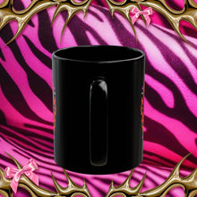 Load image into Gallery viewer, Leo Halloween Ghost Black Mug (11oz)
