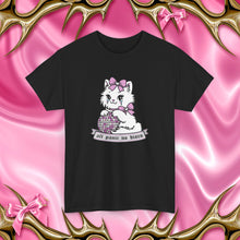 Load image into Gallery viewer, All Panic No Disco Kitty Unisex Short Sleeve Tee