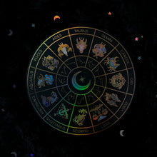 Load image into Gallery viewer, Crystals for the Zodiacs Prints (Individual or Set of 3)