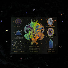Load image into Gallery viewer, Crystals for the Zodiacs Prints (Individual or Set of 3)