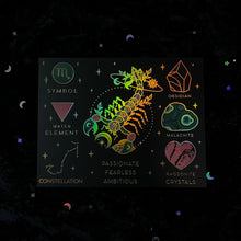 Load image into Gallery viewer, Crystals for the Zodiacs Prints (Individual or Set of 3)