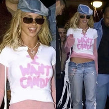 Load image into Gallery viewer, I Want Candy Women's Cotton T-Shirt