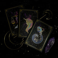Load image into Gallery viewer, Amethystrology Zodiac Individual (or Set of 3) Greeting Cards