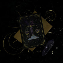 Load image into Gallery viewer, Amethystrology Zodiac Individual (or Set of 3) Greeting Cards