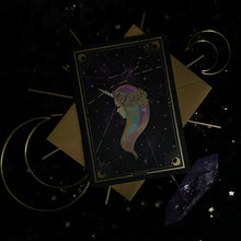 Load image into Gallery viewer, Amethystrology Zodiac Individual (or Set of 3) Greeting Cards