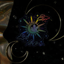 Load image into Gallery viewer, Crystalstruck Tarot© Holo Stickers
