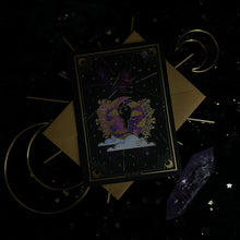 Load image into Gallery viewer, Amethystrology Zodiac Individual (or Set of 3) Greeting Cards