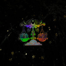 Load image into Gallery viewer, crystals for the zodiacs sticker