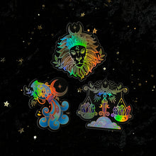 Load image into Gallery viewer, crystals for the zodiacs sticker