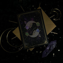 Load image into Gallery viewer, Amethystrology Zodiac Individual (or Set of 3) Greeting Cards