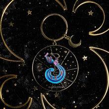 Load image into Gallery viewer, amethystrology zodiac keychain