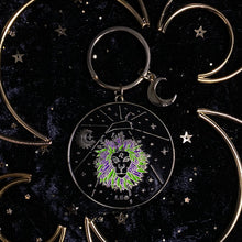 Load image into Gallery viewer, amethystrology zodiac keychain