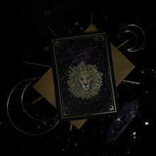 Load image into Gallery viewer, Amethystrology Zodiac Individual (or Set of 3) Greeting Cards