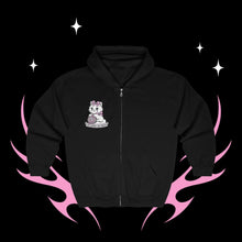 Load image into Gallery viewer, All Panic No Disco Kitty Cat Unisex Zip Hoodie
