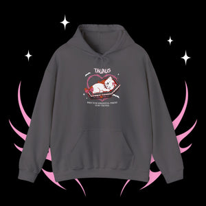 Taurus Halloween Kitty Cat Unisex Hoodie