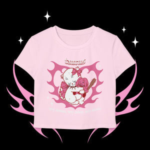 Taurus Kitty Cat Women's Baby Tee