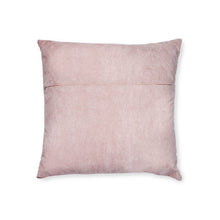 Load image into Gallery viewer, Juicy Pink Brown Stripe Square Pillow Cover
