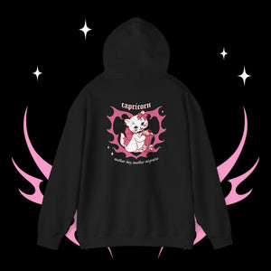 Capricorn Kitty Cat Unisex Hoodie