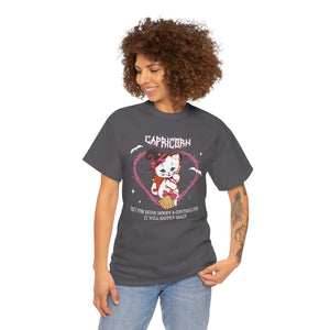 Capricorn Halloween Kitty Cat Unisex Short Sleeve Tee