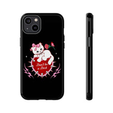 Load image into Gallery viewer, Don’t be a Dick Kitty Cat Phone Case
