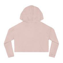 Load image into Gallery viewer, Kitty Cat Heart Locket Women’s Cropped Hooded Sweatshirt
