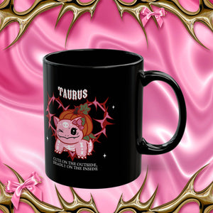 Taurus Halloween Cartoon Mug