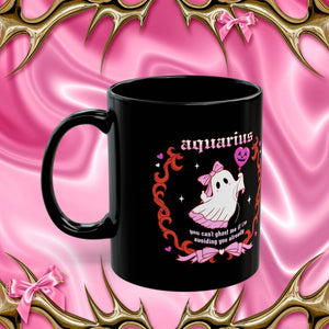 Aquarius Halloween Ghost Mug