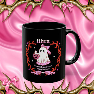 Libra Halloween Ghost Mug