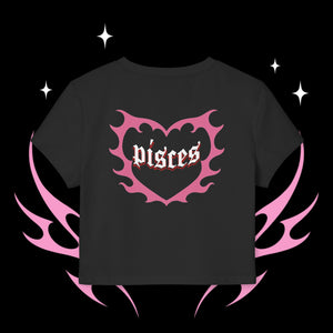 Pisces Kitty Cat Women's Baby Tee