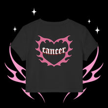 Load image into Gallery viewer, Cancer Kitty Cat Women&#39;s Baby Tee
