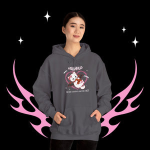 Aquarius Halloween Kitty Cat Unisex Hoodie