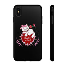 Load image into Gallery viewer, Don’t be a Dick Kitty Cat Phone Case
