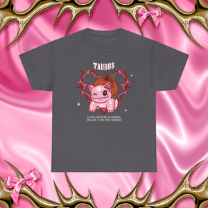 Taurus Halloween Cartoon Unisex Short Sleeve Tee