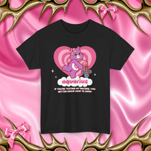 Load image into Gallery viewer, Aquarius Care Bear Cartoon Unisex Short Sleeve Tee
