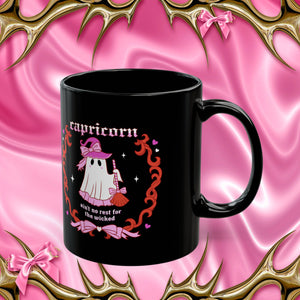 Capricorn Halloween Ghost Mug