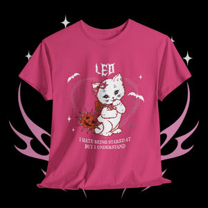 Leo Halloween Kitty Cat Unisex Short Sleeve Tee