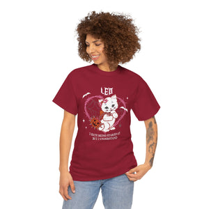 Leo Halloween Kitty Cat Unisex Short Sleeve Tee