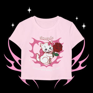 Scorpio Kitty Cat Women's Baby Tee