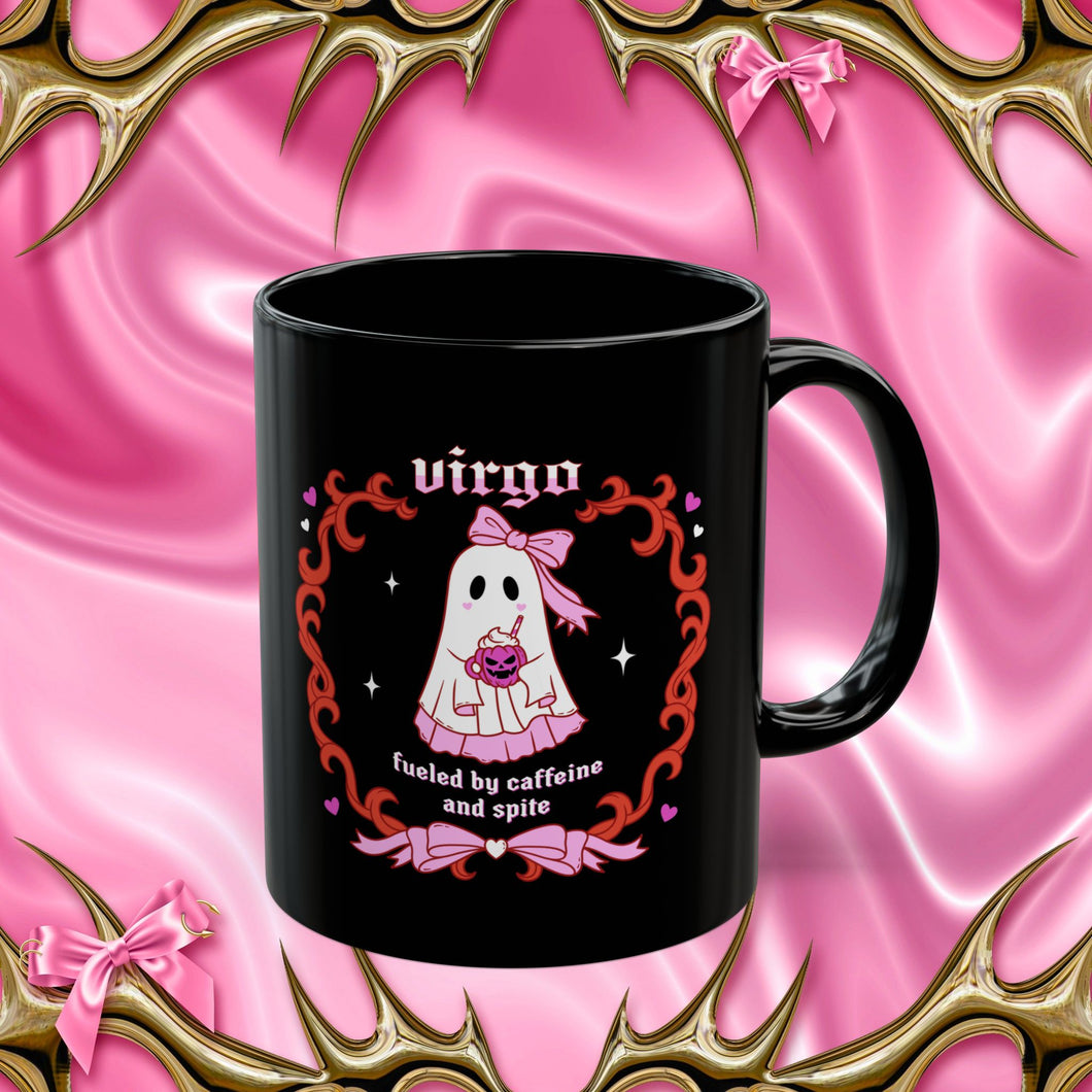 Virgo Halloween Ghost Mug