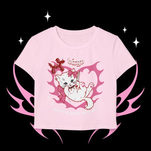 Virgo Kitty Cat Women's Baby Tee