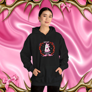 Virgo Halloween Ghost Unisex Hoodie