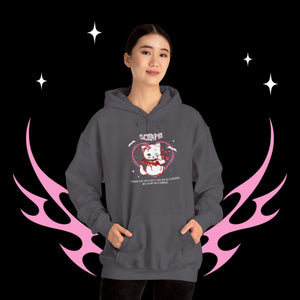 Scorpio Halloween Kitty Cat Unisex Hoodie