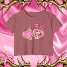 Load image into Gallery viewer, Kitty Cat Locket Crop Top
