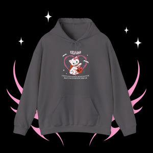 Gemini Halloween Kitty Cat Unisex Hoodie