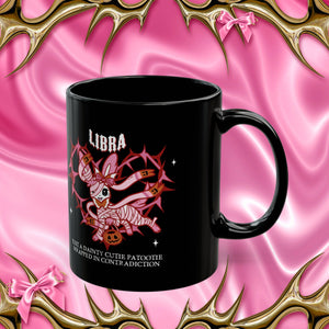 Libra Halloween Cartoon Mug