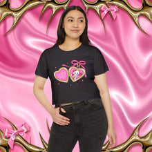 Load image into Gallery viewer, Kitty Cat Locket Crop Top
