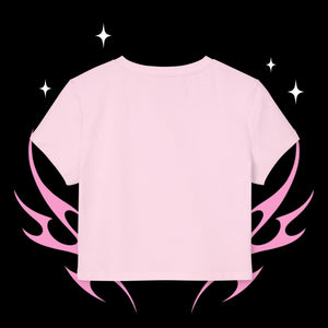 Cancer Spike Heart Women's Baby Tee