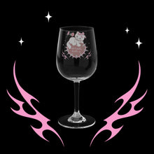 Load image into Gallery viewer, Don’t be a Dick Kitty Cat Wine Glass 12oz
